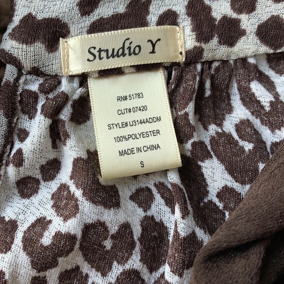 Maurices Studio Y Leopard Print Tank - Picture 3 of 5